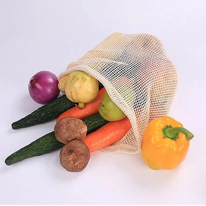 Cotton Mesh Vegetable Bag