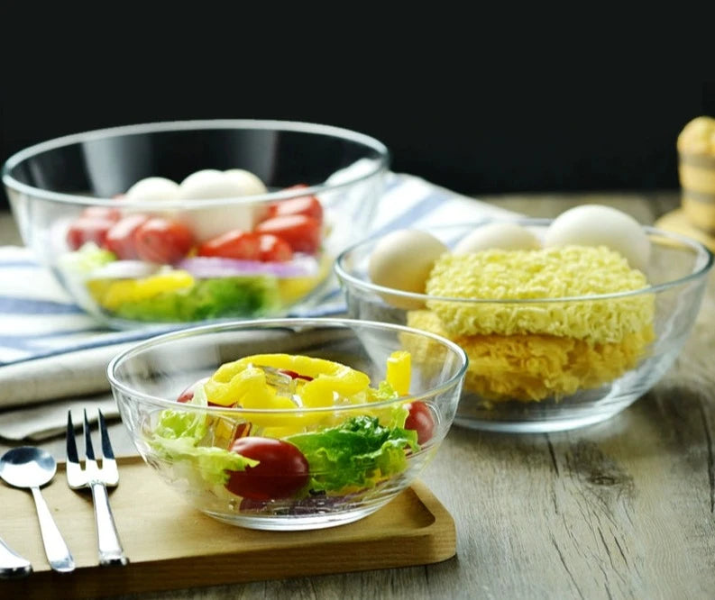 Glass Fruit and Dessert Bowl