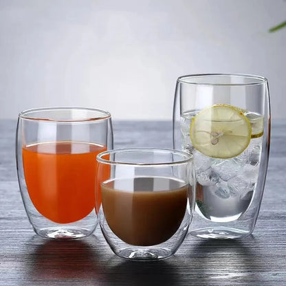 Double Wall Glass Cup