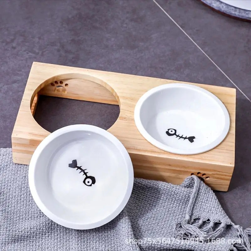 Pet Bowl and Frame