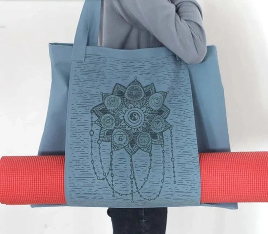 Canvas yoga mat bag
